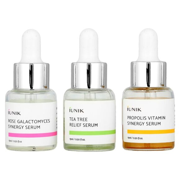 iUNIK Daily Serum Trial Kit Korean Beauty Kbeauty Korean Skincare Korean Ampoule - Picture 1 of 2